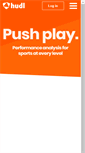Mobile Screenshot of hudl.com